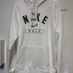 Nike Golf Men's White Hoodie Sweater